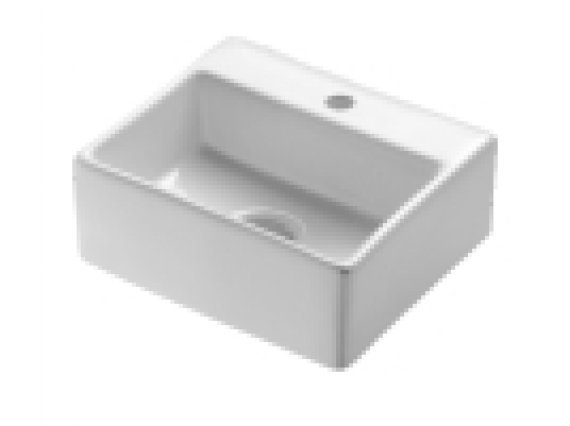 E MOUNTED WASHBASIN 42x42cm