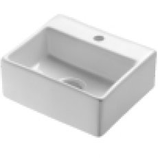 E MOUNTED WASHBASIN 42x42cm