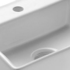 E MOUNTED WASHBASIN 42x42cm